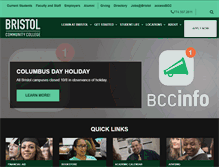 Tablet Screenshot of bristolcc.edu